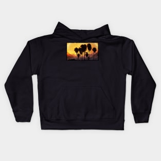 Feel the Heat of Summer Kids Hoodie